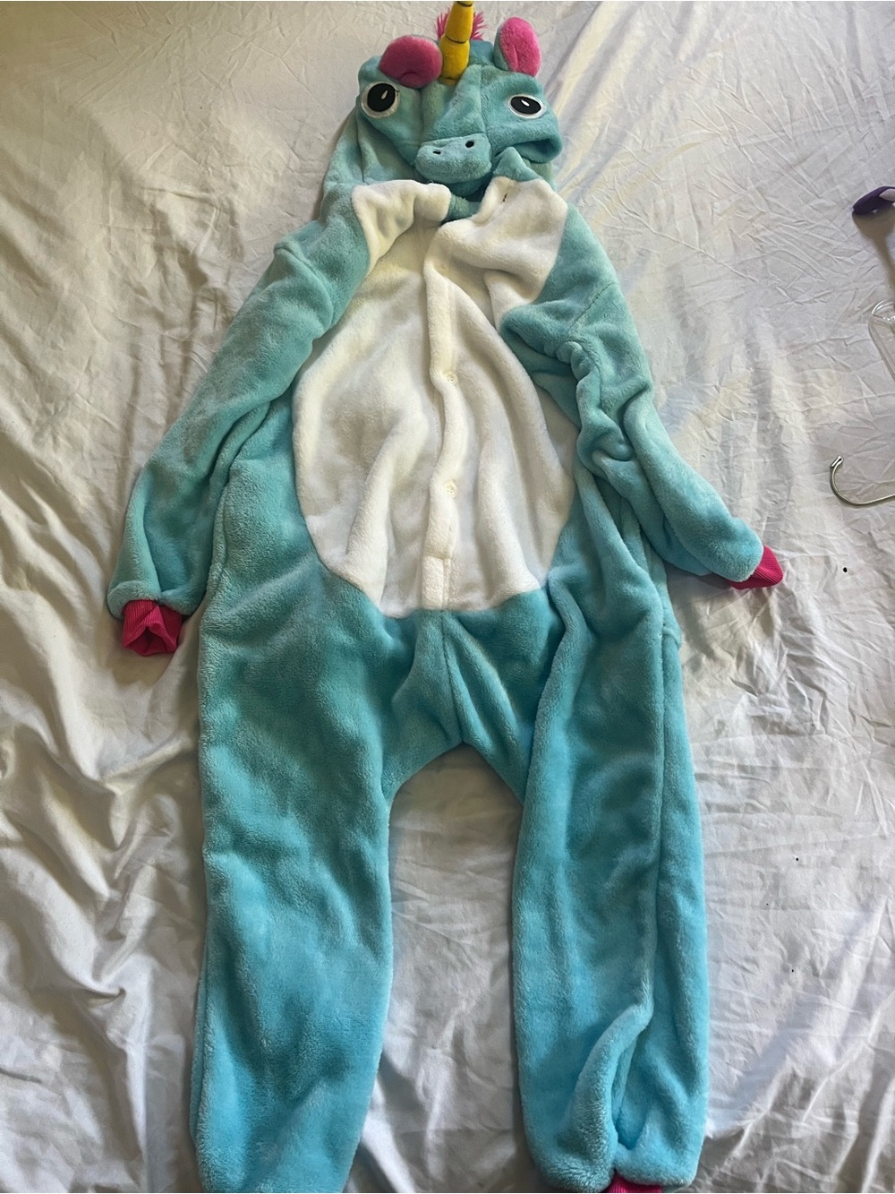 Unicorn 5t-6/7 onsie